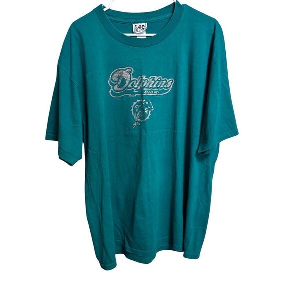 Vintage Men’s XL Made In USA Lee Sport Miami Dolphins 2001 - Picture 1 of 4